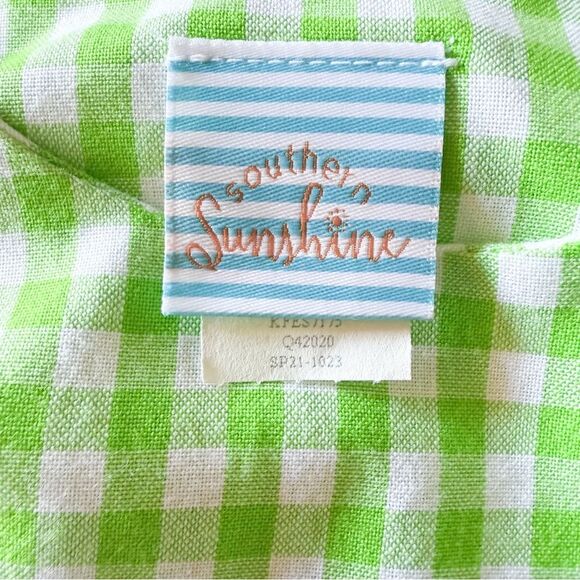 Southern Sunshine Shamrocks Smocked JonJon Romper Boys 18 mos St Patrick’s Day - Picture 5 of 9